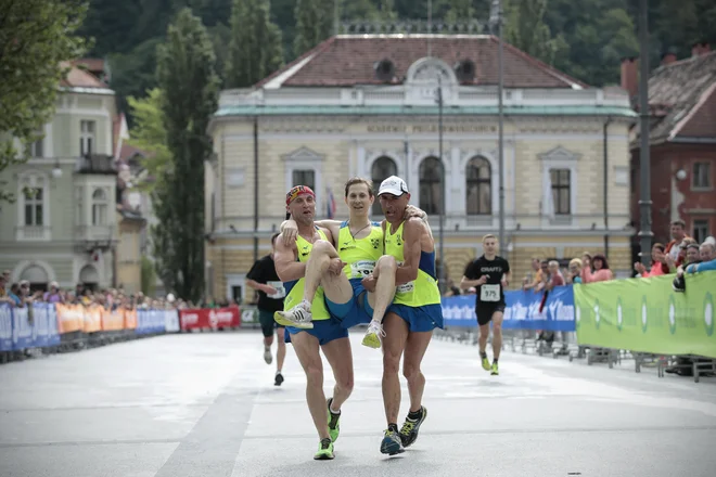 Tek trojk v Ljubljani je znova privabil obilo ljudi.
