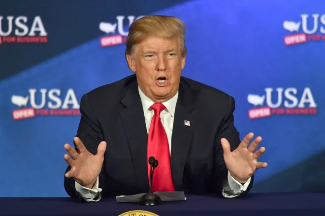 Donald Trump: Nihče v Parizu in v Franciji nima orožja, toda vsi se spomnimo, kako je umrlo 130 ljudi. FOTO: AFP