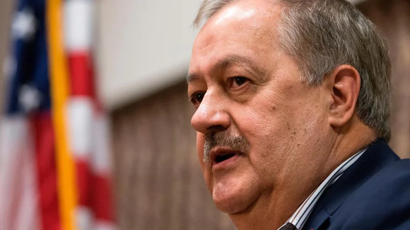 Fotografija: Premogovniški magnat Don Blankenship, ki je Tumpov podpornik, je leto dni preživel v zaporu zaradi eksplozije v svojem rudniku. FOTO: AP
