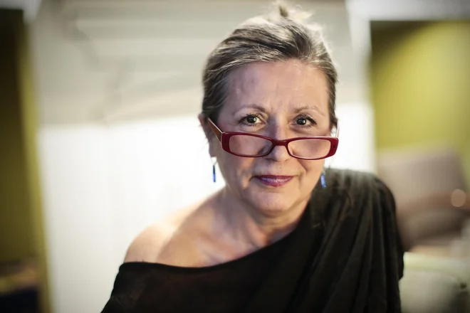 Dr. Vesna Vuk Godina, kritična komentatorka, ne provokatorka. FOTO: Uroš Hočevar/Delo