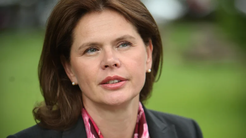Fotografija: Alenka Bratušek. FOTO: Jure Eržen/Delo
