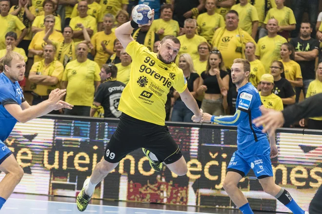 Žarko Pejović bo eden od adutov Gorenja proti Celju. Velenjčani so v ligi SEHA izgubili oba derbija, a od zadnjega je minilo skoraj pol leta. Foto SEHA