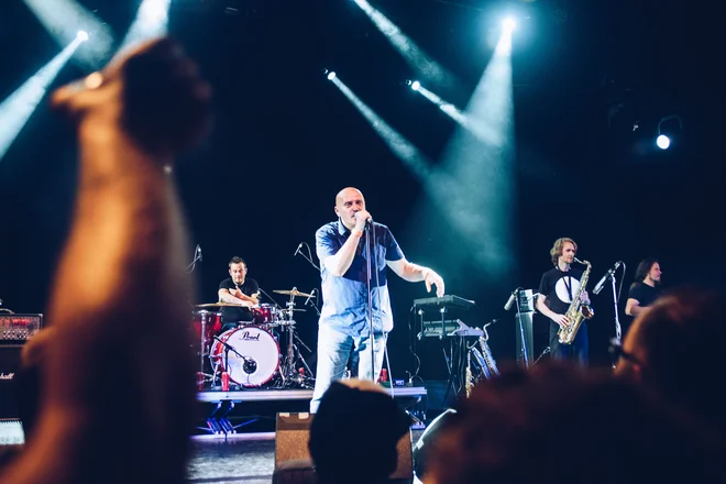 S koncerta Demolition Group v Kino Šiški 9. maja 2018. Foto Jaka Ceglar