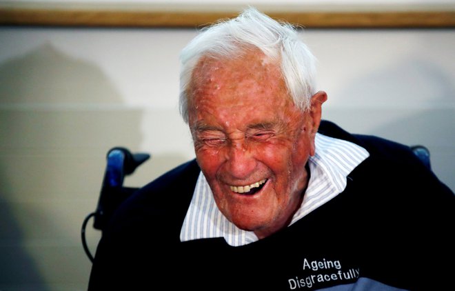 David Goodall se je pri 104. letih naveličal življenja.. FOTO: Stefan Wermuth/Reuters