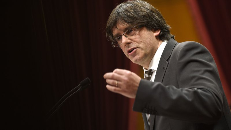 Fotografija: Carles Puigdemont ne bo predsednik Katalonije. FOTO: AFP