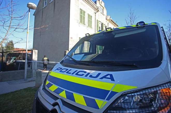 Voznik osebnega vozila se je v trčenju tako hudo poškodoval, da je na kraju nesreče umrl, voznik tovornega vozila pa ni bil poškodovan. FOTO: Tadej Regent/Delo