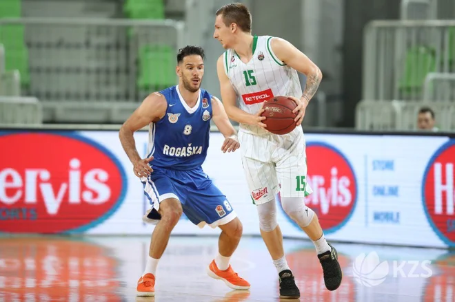 Gregor Hrovat (desno) je bil v sredo razpoložen proti Rogaški.