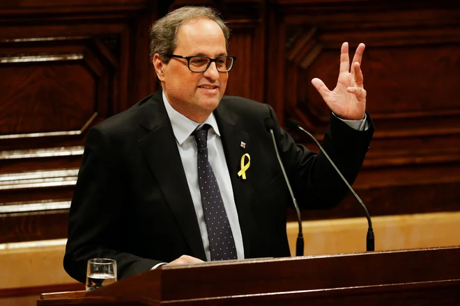 55-letni novi kandidat, poslanec v parlamentu, je kolegom danes predstavil svoj program, a na koncu ni prejel podpore absolutne večine vseh poslancev, poroča DPA. FOTO: Pau Barrena/AFP