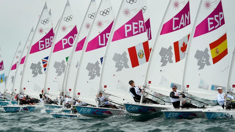 Fotografija: Neolimpijski razred laser radial. FOTO: Reuters