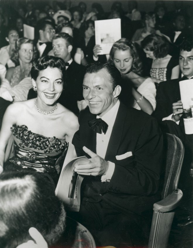 V življenju modrookega šarmerja ni manjkalo žensk. Ava Gardner in Frank Sinatra. FOTO: Cover Images