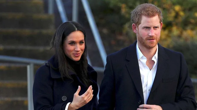 Harry in Meghan Markle FOTO: Reuters