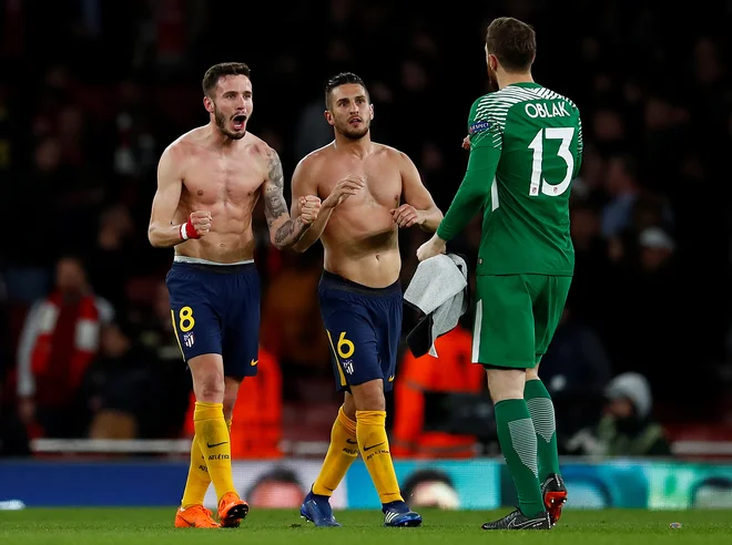 Saul Niguez, Koke in Jan Oblak bodo med glavnimi aduti Atletica za nocojšnji uspeh v Lyonu.