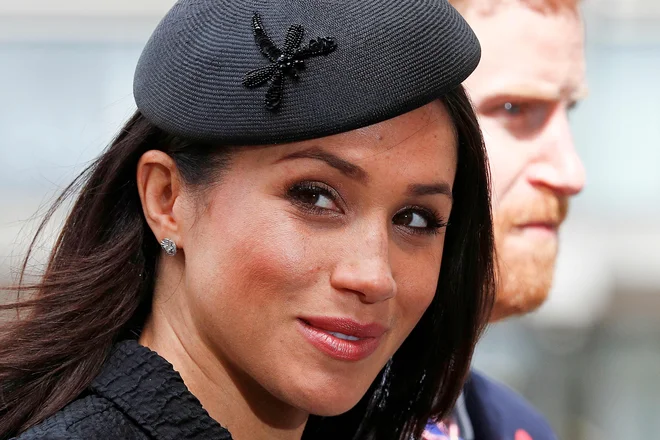 Meghan Markle ima precej težav z družino. FOTO: Adrian Dennis/AFP