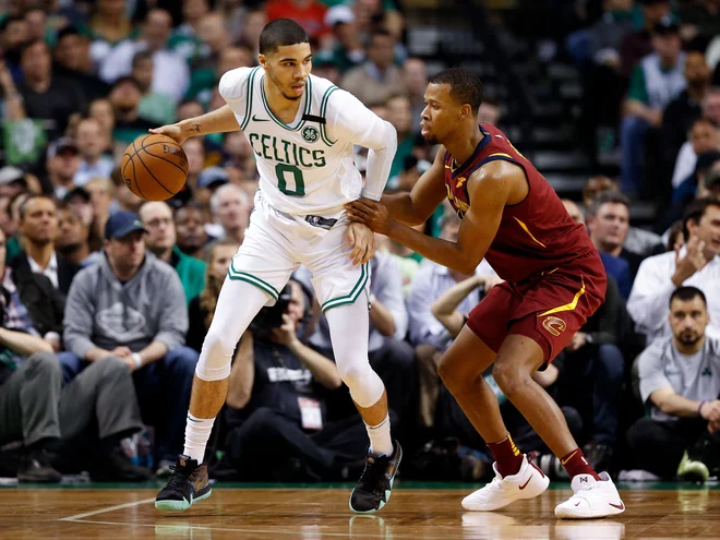 Jayson Tatum v tej končni igra kot veteran, ne kot novinec v ligi. FOTO: Greg M. Cooper/Usa Today Sports