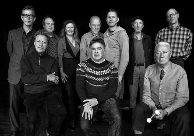 ICP Orchestra (Instant Composers Pool) bo na festivalu nastopili v soboto, 19. maja. Zasedba se znanih form loteva z obilo duhovitosti, njihovo ime pa bi lahko prevedli kot &raquo;združba takojšnjih skladateljev&laquo;. FOTO: Francesca Patella