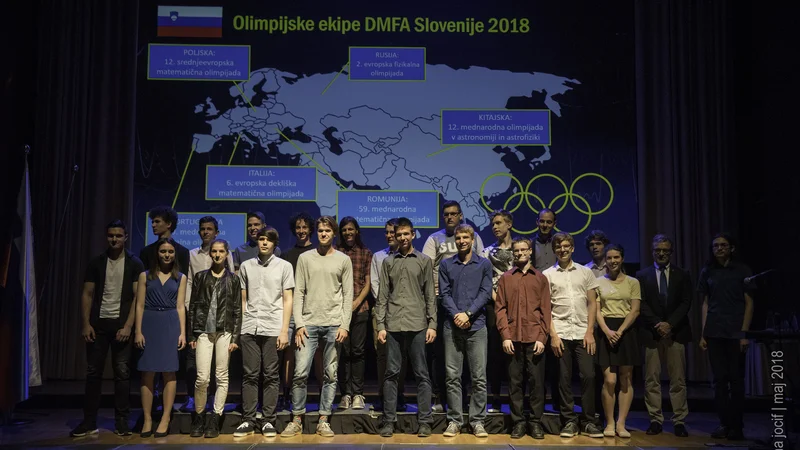 Udeleženci olimpijskih ekip na Bistroumih 2018 FOTO: Jana Jocif