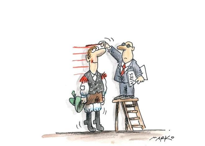 Karikatura: Delo