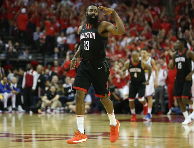 James Harden tokrat upravičuje svoj naziv najbolj koristnega igralca lige. FOTO: Thomas Shea/Usa Today Sports