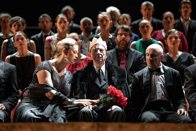 Macbeth je bila prva od treh oper, ki jih je Verdi naredil po Shakespeareju, sledili sta še Otello in Falstaff. FOTO: Darja Stravs Tisu