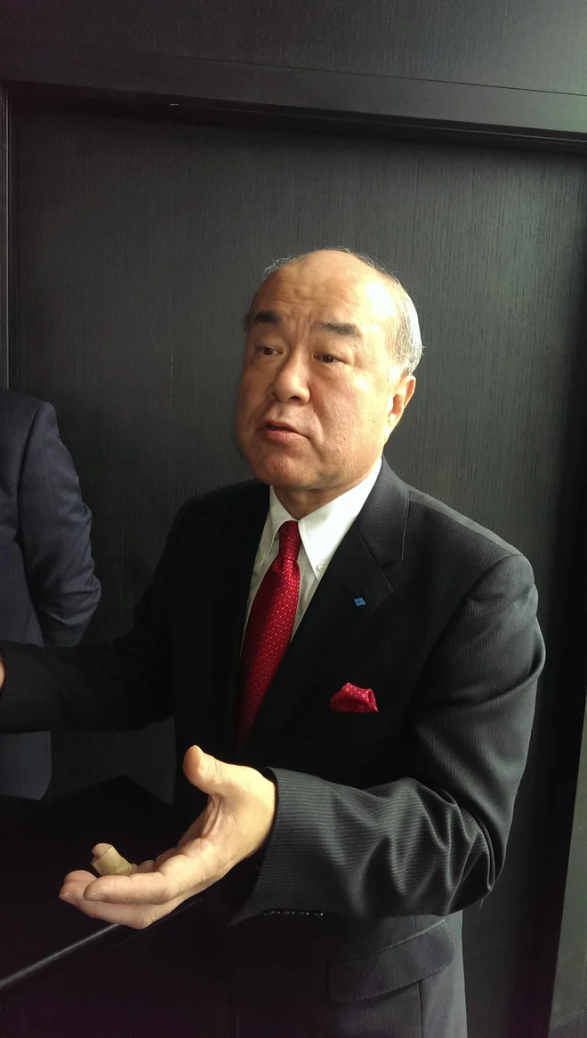 Ikuji Ikeda: Že imamo zagotovila, da bomo dobili potrebna dovoljenja za pravočasno gradnjo tovarne. FOTO: Novica Mihajlović