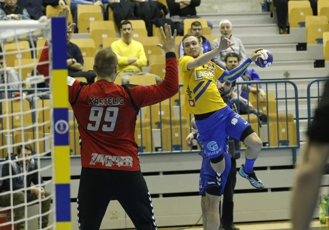 Gal Marguč je v celjski majici dosegel že 500 golov, Foto&nbsp;Leon Vidic/Delo