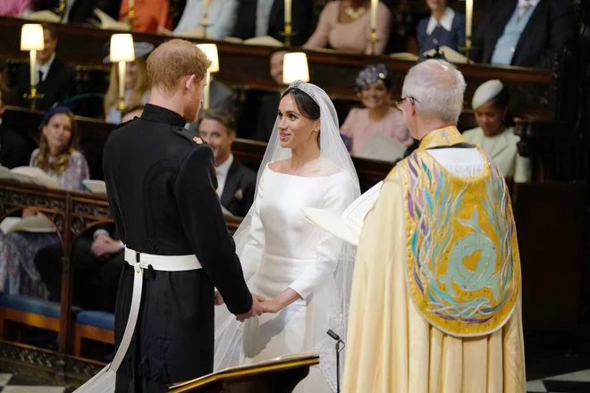 Par je poročil canterburyjski nadškof Justin Welby.