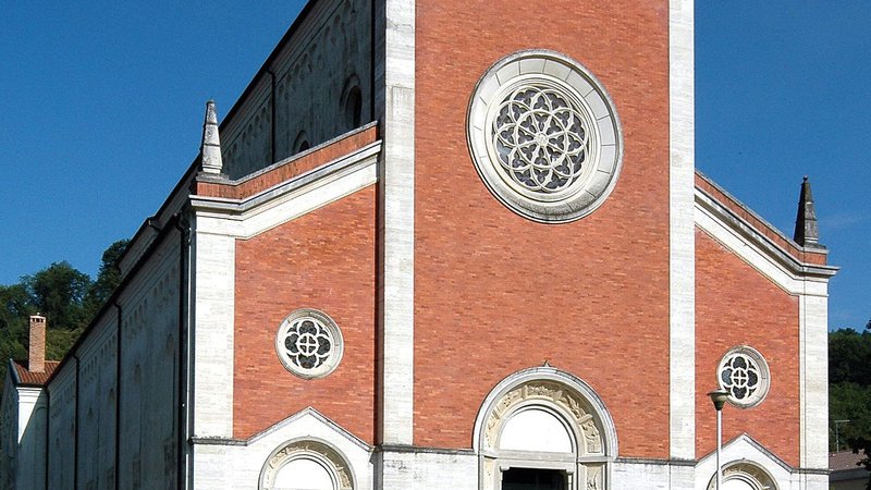 Fotografija: Špetrska cerkev. FOTO: Wikipedija