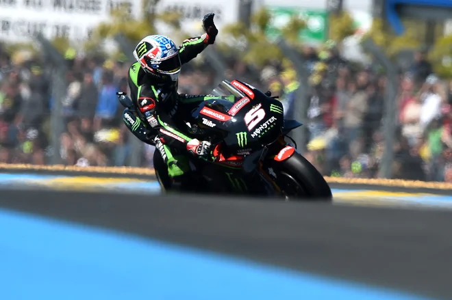 Johann Zarco je bil drugič letos zmagovalec kvalifikacij. Foto&nbsp;Jean-Francois Monier/AFP