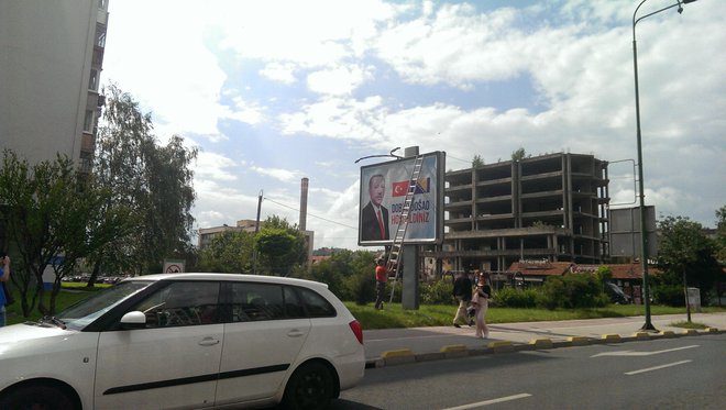 Recep Tayyip Erdogan je prišel na obisk v Sarajevo. FOTO: Novica Mihajlović