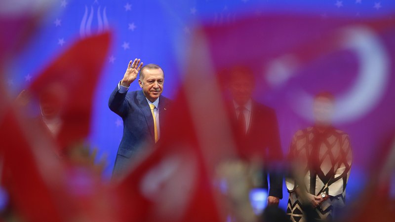 Fotografija: Erdogan je pozval Turke, ki so se izselili v Evropo, naj se ne odpovedo svoji identiteti. FOTO: Dado Ruvic/Reuters
