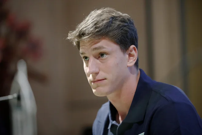 Andrej Vombergar je dolgo čakal na svojo priložnost pri trenerju Igorju Bišćanu in jo izkoristil v najpomembnejšem trenutku. FOTO: Uroš Hočevar