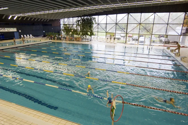 Zaradi energetske sanacije bodo od danes do predvidoma 1. septembra zaprti bazen Tivoli, fitnes Tivoli in Savna Zlati klub. FOTO: Voranc Vogel