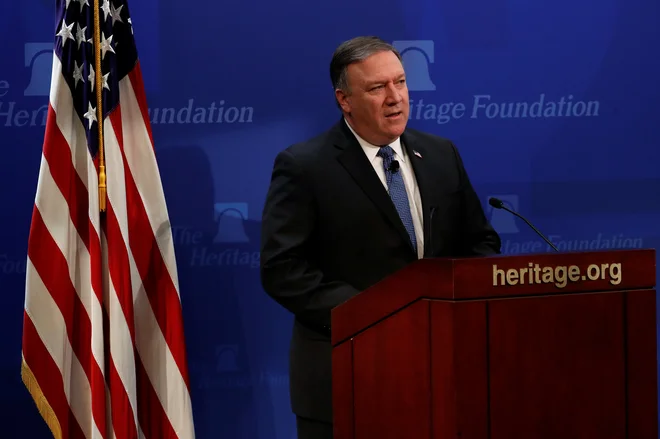 Iranski voditelji bodo videli, da mislimo resno, je dejal Pompeo.