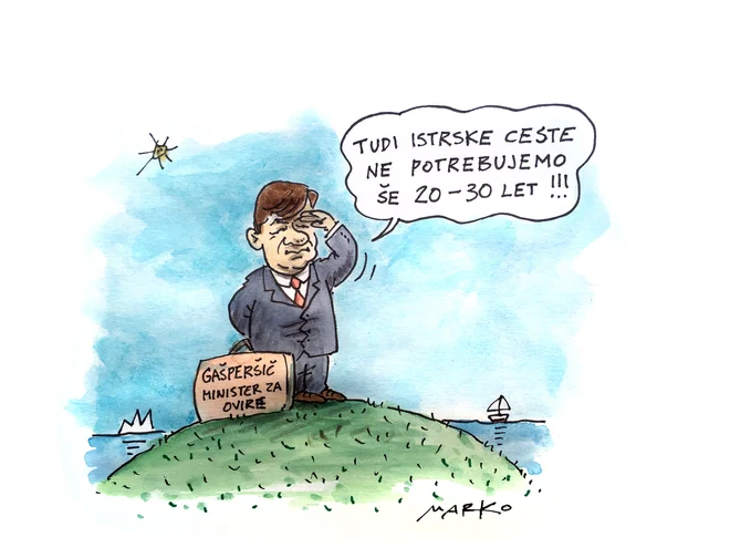 Karikatura: Marko Kočevar