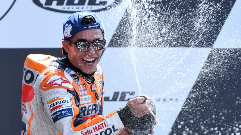 Fotografija: Marc Marquez ima že 36 točk prednosti pred tokrat sedmim Viñalesom.