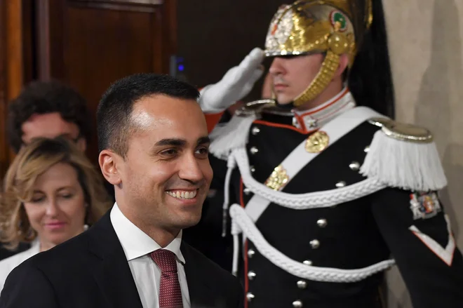 Bruselj z grozo opazuje Italijo in nastajanje vladne ekipe, ki je v samem bistvu evroskeptična. FOTO: Andreas Solaro/AFP