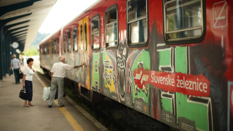 Fotografija: Za Slovenskimi železnicami je dobro prvo četrtletje. FOTO: Jure Eržen/Delo