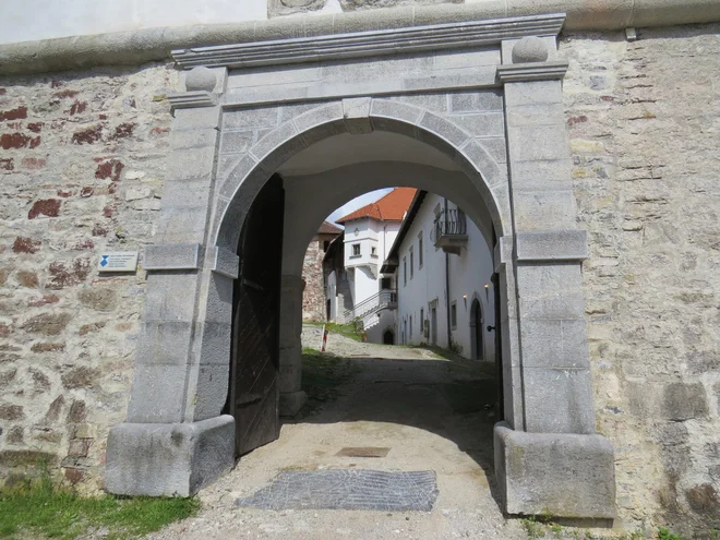 Država je grad delno obnovila, za zamenjavo dotrajane strehe in ureditev dvorišča je zmanjkalo denarja. FOTO: Bojan Rajšek/Delo