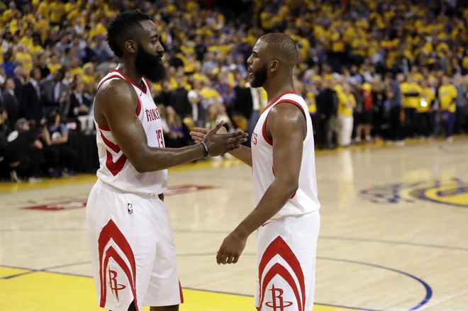 CP3 je prvič v finalni seriji Zahoda pokazal predstavo, kakršno Houston od njega potrebuje. FOTO: Marcio Jose Sanchez/Ap