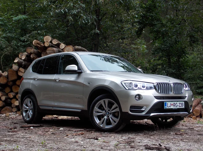 Med posameznimi modeli sta se najbolje izkazala BMW X3 in serije 6, oba letnika 2015. Na fotografiji model X3. FOTO: Andrej Brglez