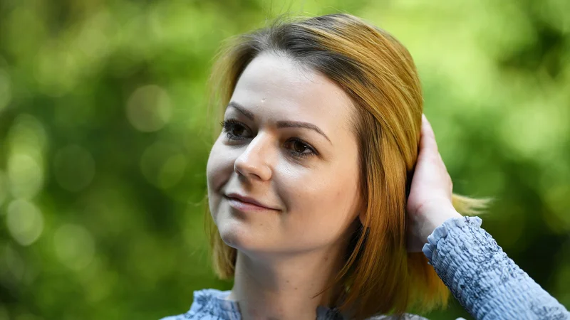 Fotografija: Julija Skripal je prosila za spoštovanje svoje in očetove zasebnosti. FOTO: Dylan Martinez/Reuters