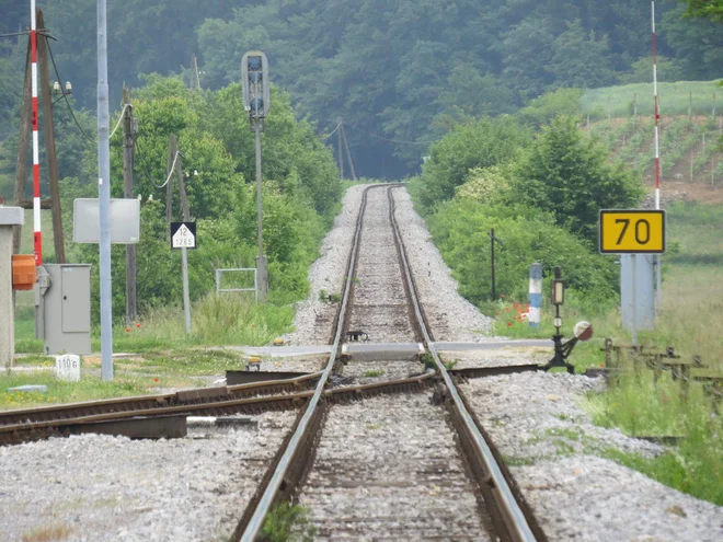 Dolenjska proga je dotrajana in zastarela. FOTO: Bojan Rajšek/Delo