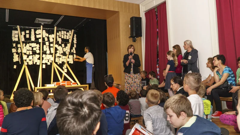 Fotografija: V prenovljeni stavbi Pionirskega doma na Komenskega 9 se je končal letošnji Likfest. FOTO: Igor Sukur