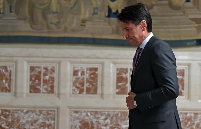 Mandatar za sestavo vlade Giuseppe Conte je popoln neznanec na italijanskem političnem prizorišču.<br />
<br />
FOTO: Ettore Ferrari/Ap