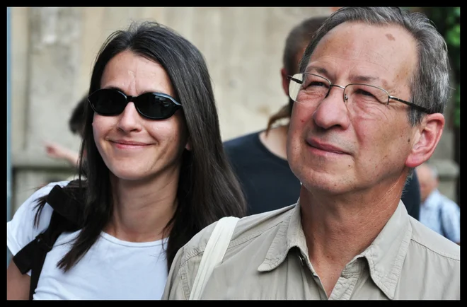 Lenka Kuhar Daňhelová in Peter Kuhar sta se spoznala v Velenju. Foto osebni arhiv