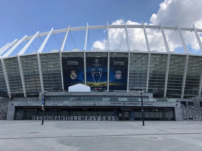 Olimpijski štadion v vsej svoji veličini. FOTO: Aljaž Vrabec