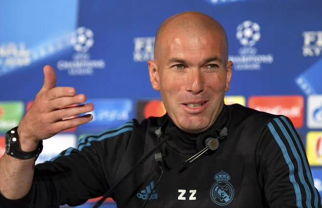 Trener Reala Zinedine Zidan FOTO: Ap
