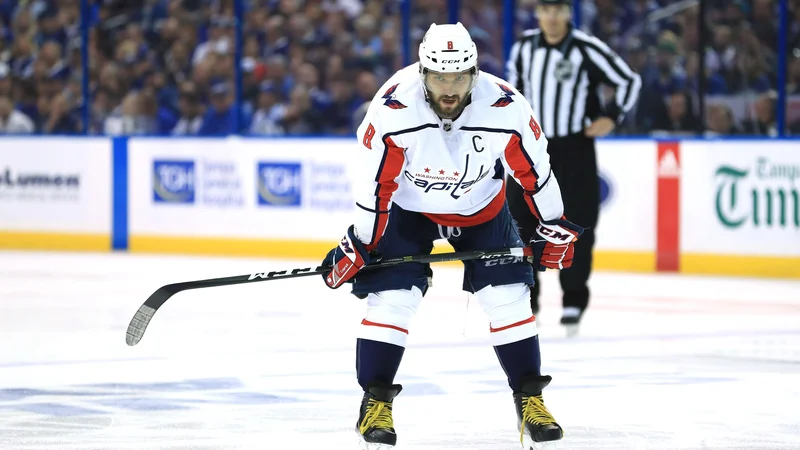 Fotografija: Aleksandr Ovečkin je od svoje selitve iz Moskve v Washington, leta 2005, čakal na nastop v finalu NHL. Foto AFP