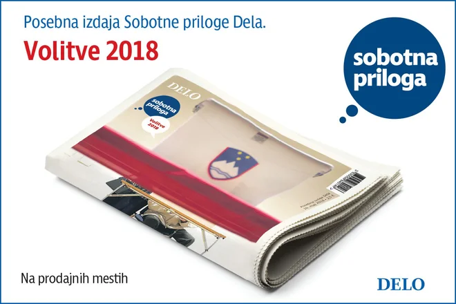 Volitve 2018 podrobneje v posebni prilogi FOTO: Delo/