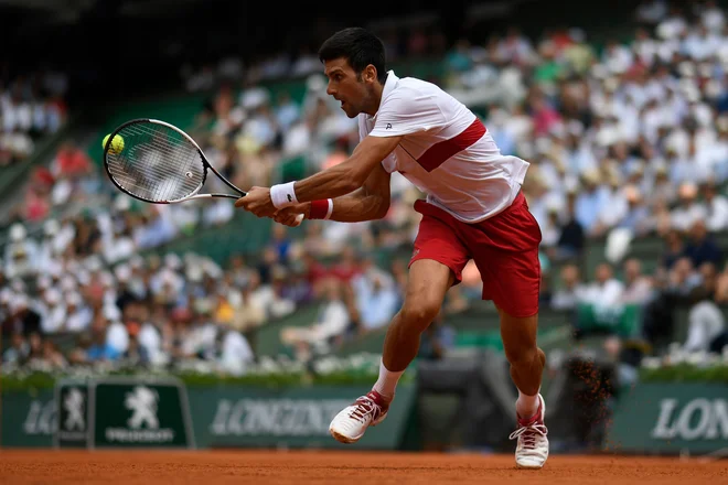 Novak Đoković je turnir v Parizu začel dobro. FOTO: Christophe Simon/Afp